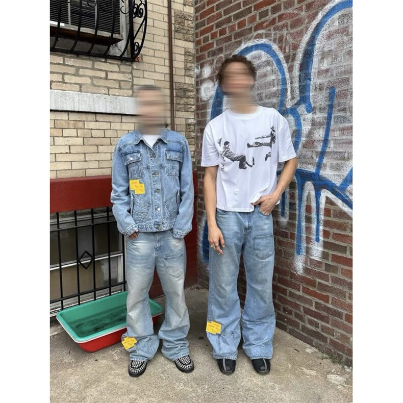 1506/QA15440/P32美式潮牌街头圆领宽松休闲重磅纯棉情侣款T恤,男装T恤,星座1506