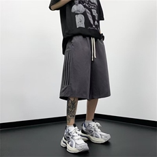 夏季短裤男条纹报恩裤f2ocus设计篮球运动五分裤子DK2579，男装牛仔裤，星座1116A-1（原606A）