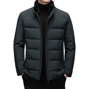 中年爸爸冬装加厚脱卸水貂毛领羽绒服男外套上衣YYYR039806-P325,男装羽绒服,电商B212（原钱塘6029）