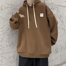 纯棉连帽卫衣男大码运动帽衫宽松薄WY2316-P35加绒款-P40，男装卫衣，电商A040