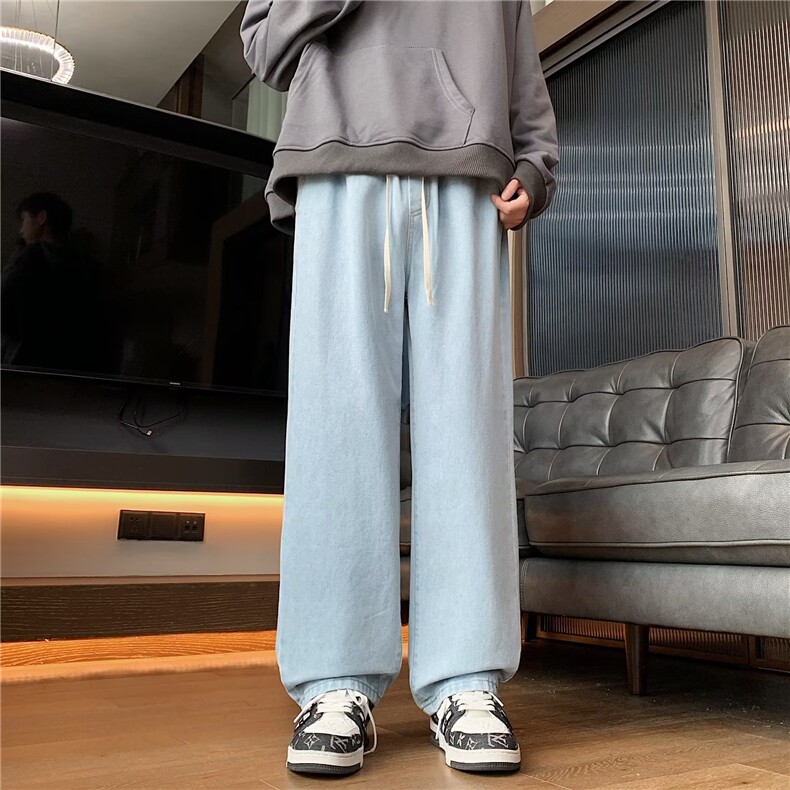美式牛仔裤男款秋季长裤潮N8001P30,男装牛仔裤,星座1116-2