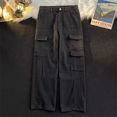 牛仔裤男春季潮大码休闲裤子高街N5076P48，男装牛仔裤，星座1116-2