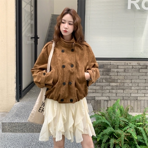 【新品有货】复古麂皮夹克2C213-905-P155-K228图片