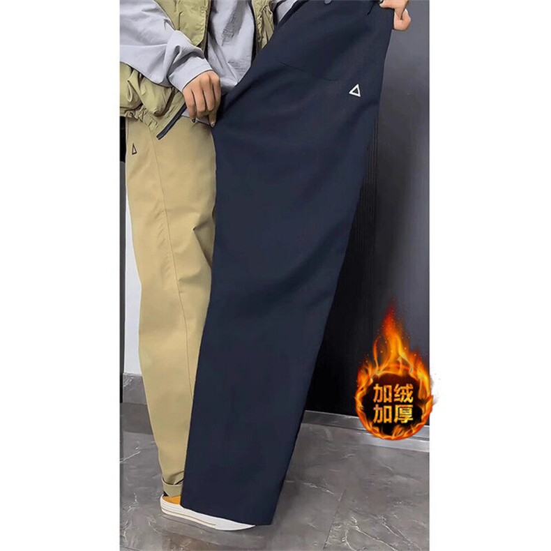 （抽绳版）高品质抖音加绒加厚防水冲锋裤cf08-P27JR-33,男装休闲裤,星座310A-4