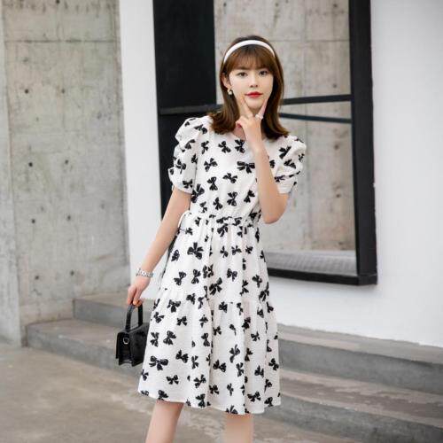 韩版连衣裙，女装连衣裙，她家