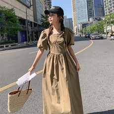 【新款有现货】2023年夏季长款连衣裙82363-P115-K165，女装连衣裙，一九零