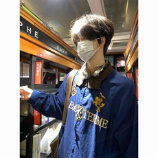 cleanfit哈灵顿外套男款春季潮牌美式复古撞色翻领底特律工装夹克，男装夹克，星座218-8