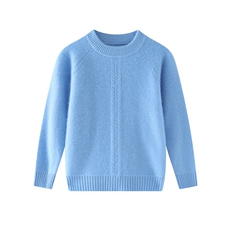 高品质羊绒儿童毛衣七针加厚保暖正反针设计柔软舒适，童装毛衣，宛庄羊绒