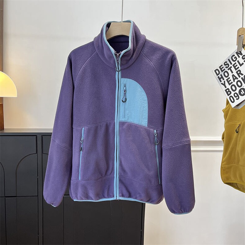 秋冬新款厚实摇粒绒夹克外套登山服内胆D328-25YLR45-P68特,男装夹克,电商D328