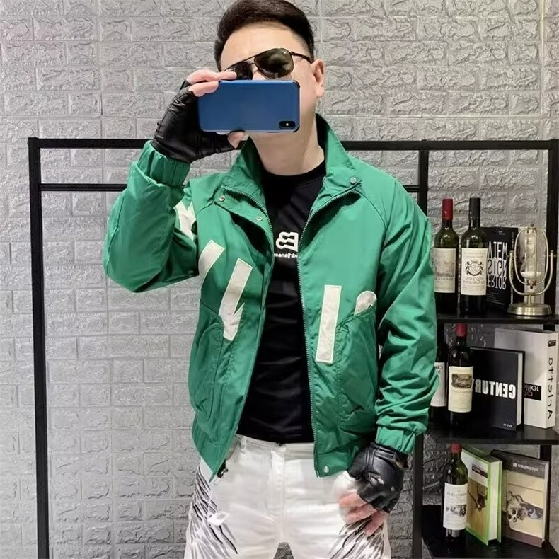 夹克男士春秋新款工装外套男装潮高级感炸街上衣HH5035P50,男装夹克,星座1013-5