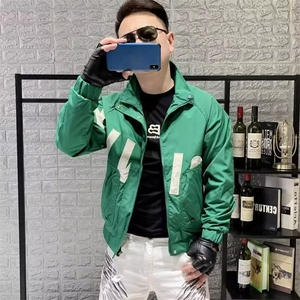 夹克男士春秋新款工装外套男装潮高级感炸街上衣HH5035P50,白色竖条裤怎么搭配男图片