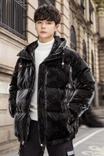 YIM 2026冬季新款90%白鸭绒连帽羽绒服男XZ109-Y1239-P218图片