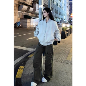 GOSNACE秋季短款夹克潮棒球服外套DY195-P80网图图片