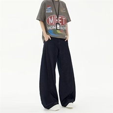 牛仔裤男秋冬2025新款今年流行高腰显瘦百搭直筒裤L9006/P70，男装牛仔裤，星座506