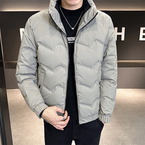 AK87882钱塘2020-3时尚休闲百搭简约冬季厚款中年男士羽绒服P150图片