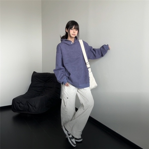 抖音904-2-CD612-P60加绒P70控98重磅卫衣连帽外套重磅男女潮图片