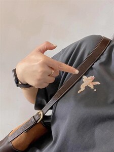 新款，小天使前后印花T图片