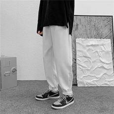 夏季韩版ins原宿风宽松百搭港风直筒阔腿bf学生休闲裤K1057-P36，男装休闲裤，星座512-2