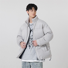 情侣麂皮绒棉服男冬新款情侣棉衣外套加厚棉袄羽绒服MY8805-P68，男装棉衣，星座205-1