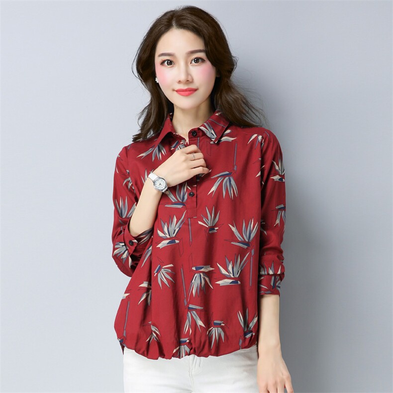 2021年秋季碎花方领长袖直筒拼接印花亮片潮流显瘦衬衫，女装衬衫，丽影随形