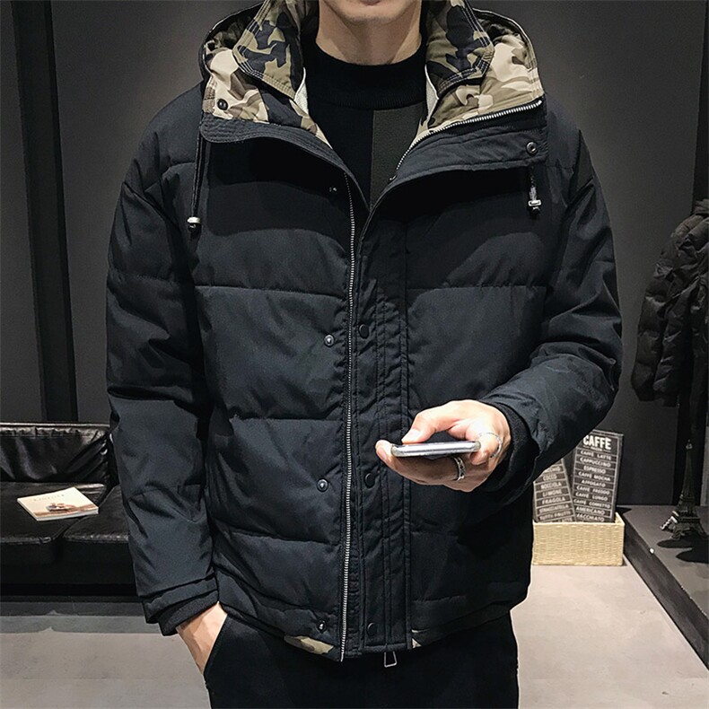 100%聚酯纤维冬装新款短款连帽棉衣男大码棉服袄子201-P150控228,男装棉衣,电商D240-242