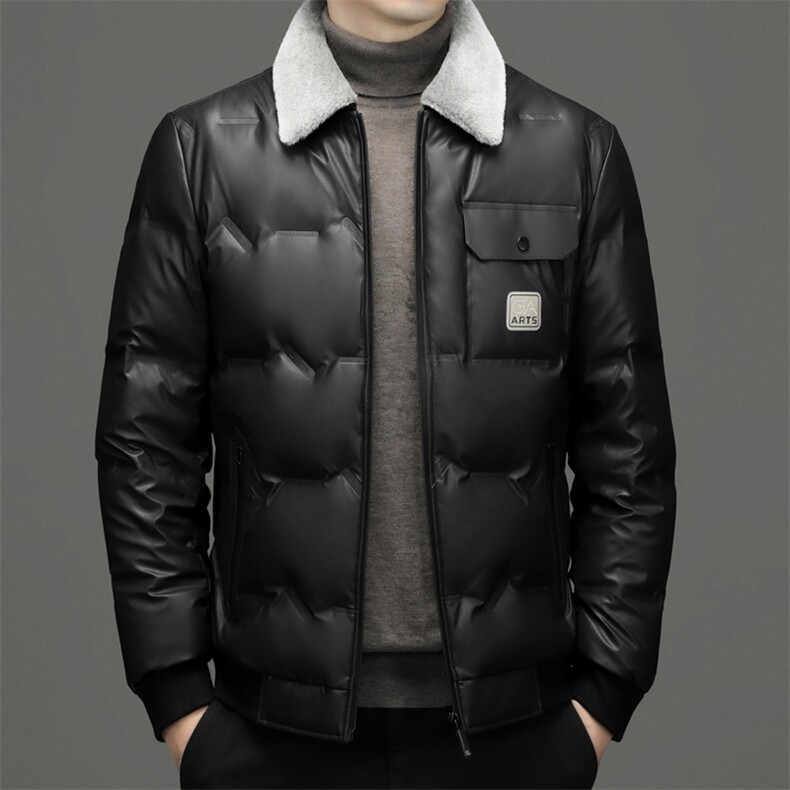 BN22210钱塘2020-2冬季厚款时尚休闲潮流帅气中年男士羽绒服P250,男装羽绒服,钱塘207-2