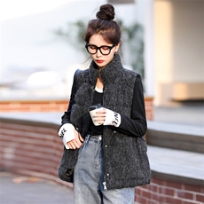 绵羊毛90白鸭绒羽绒服马甲女2025冬季新款韩版时尚气质保暖小外套，女装羽绒服，意芙