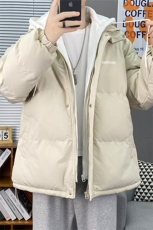 大货到仓！2022港风情侣棉衣男女假两件连帽棉服WT08，男装棉衣，星座1508-3