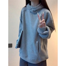 【004】卫衣男连帽上衣秋季休闲宽松运动外套A079-W1708-P41，女装短外套，电商A079