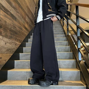 2025男女新款西裤休闲裤直筒长裤504-K190-P55控78(加绒P65控89)图片