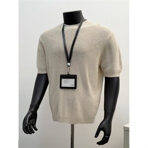 现货老钱风棉麻T恤圆领针织衫短袖T2533-特P35，男装T恤，星座1212