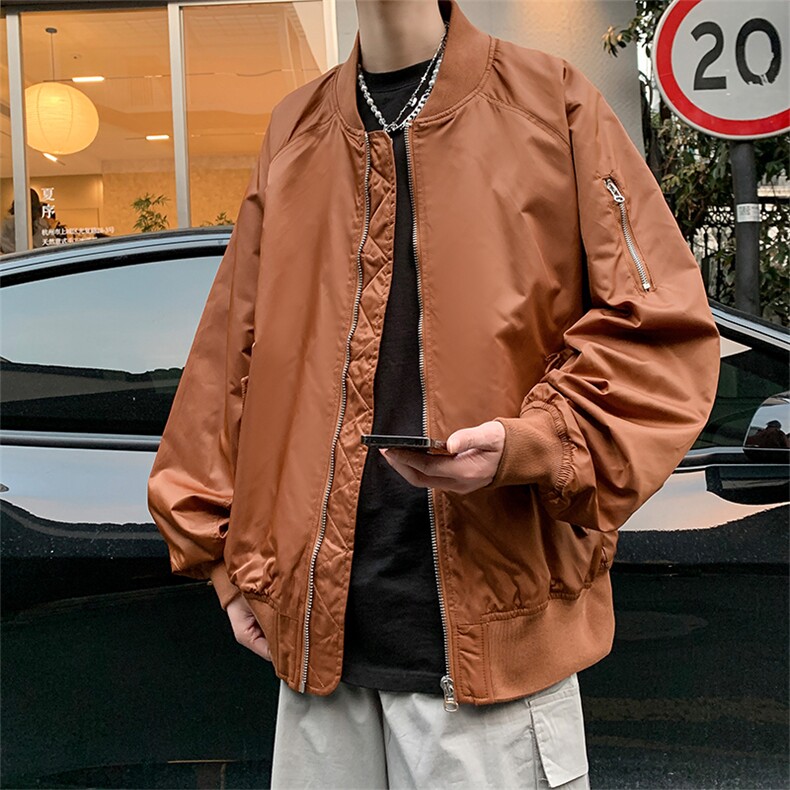 2026春季潮牌宽松飞行员夹克外套男A436-0623-P80118,男装夹克,电商A436