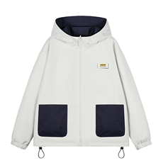 秋季新款现货户外夹克男双面穿立领冲锋衣外套DSA157B-JK7902-P80，男装夹克，电商A157B