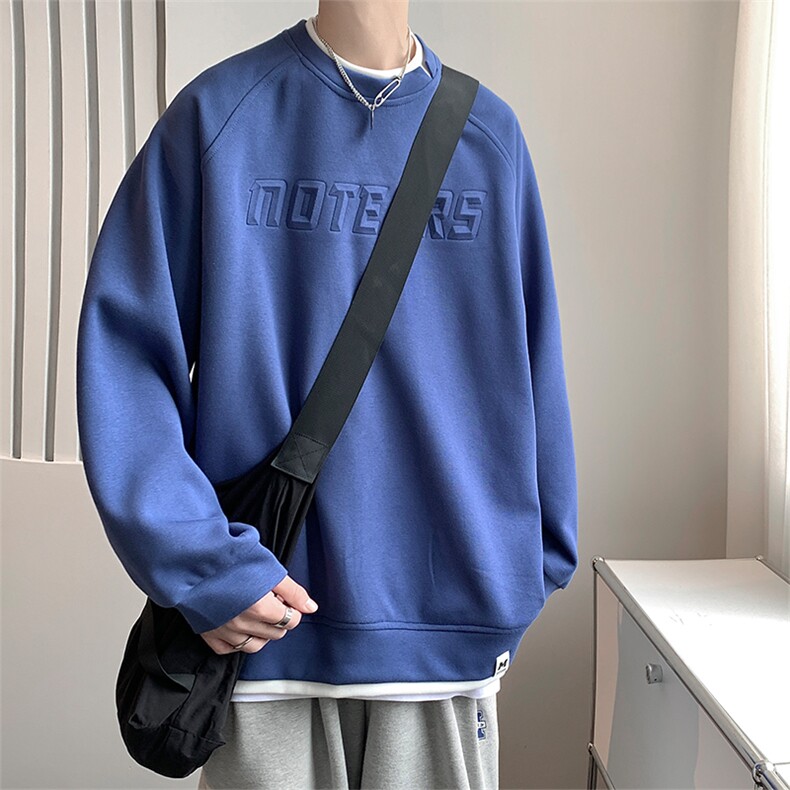 开春新款假两件卫衣男款美式外套小众设计春秋装MY02310-P58,男装卫衣,星座308B-2