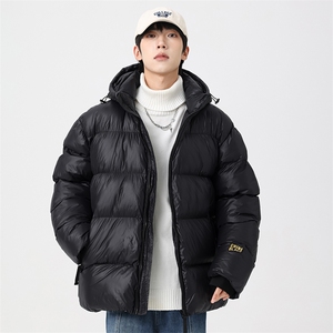 GENIOLAMODE加厚保暖90白鸭绒羽绒服男士2025冬季宽松连帽外套潮