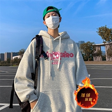500克重磅秋冬美式加绒加厚卫衣外套DL1612常规特P35加绒特40，男装卫衣，电商A486