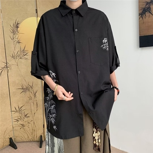 夏季沙滩衬衫男短袖外衣  C5101 P32图片