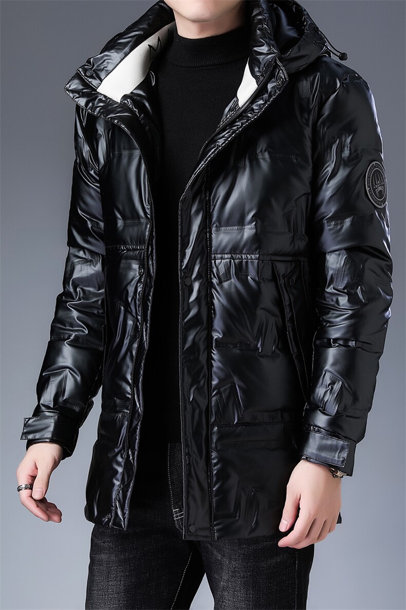 XS98332冬季男士羽绒服外套男装连帽修身白鸭绒潮流帅气P275,男装羽绒服,电商B360