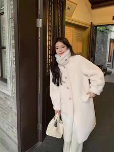 全羊毛皮毛一体图片
