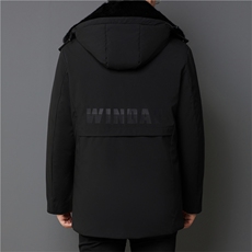 BZK912钱塘2020-2新款时尚休闲简约冬季厚款中年男士羽绒服P215，男装羽绒服，钱塘207-2