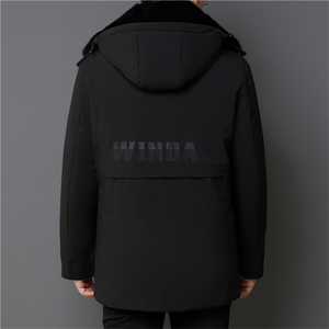 BZK912钱塘2020-2新款时尚休闲简约冬季厚款中年男士羽绒服P215图片