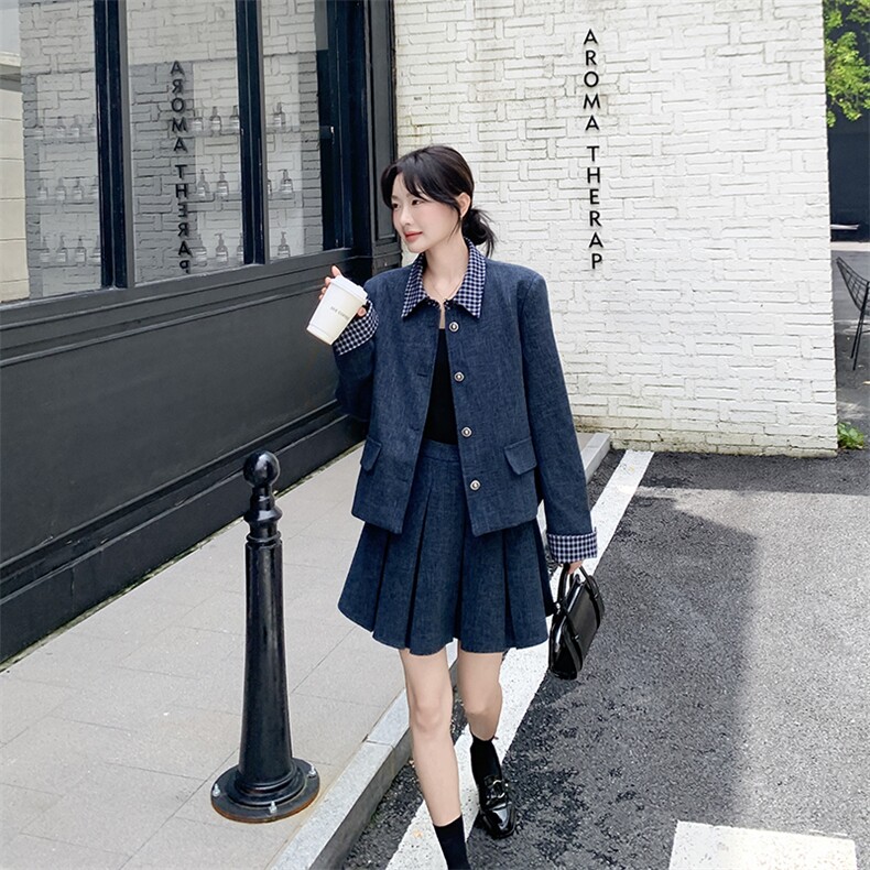 新款大货，小香风两件套2B113-2522-p195--K298,女装套装/套裙,2B113