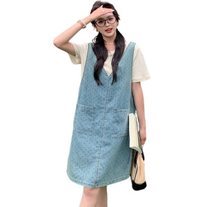 2024新款夏装牛仔裙两件套212A-8838-P125-K188图片