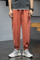 休闲裤男宽松春季哈伦裤束脚工装裤运动韩版潮流长裤子2021-P25，男装休闲裤，电商A318