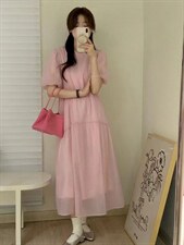 现货夏季新款连衣裙，女装连衣裙，素名