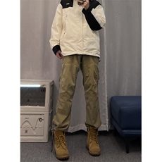 档口主推款软壳某音冲锋裤得物品质常规p45加绒p55，男装休闲裤，星座310A-4