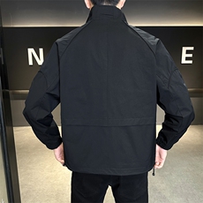 JK313-P802025秋季新款男士时尚立领夹克百搭潮流休闲青年外套，男装夹克，星座507A（原星座306B-2）