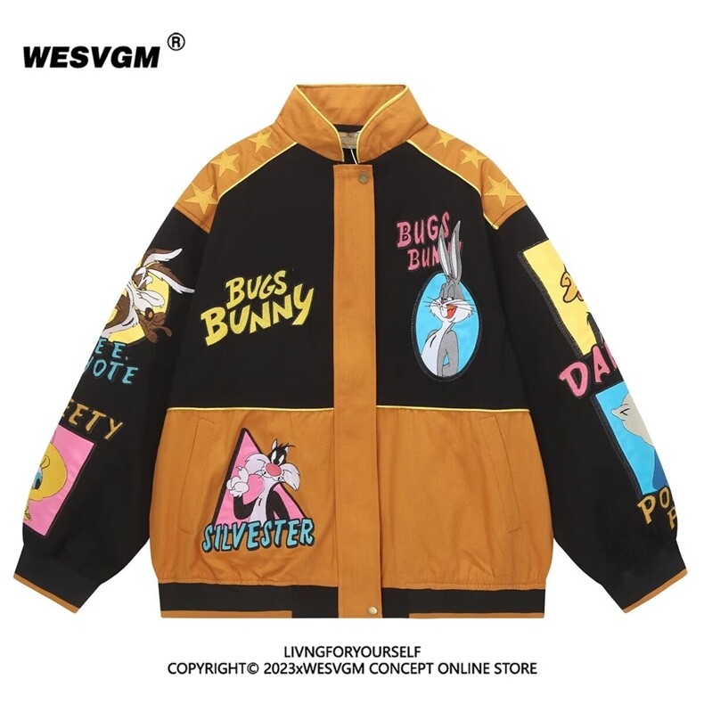 1506/QW0840/P94摩托机车运动棒球全棉服,男装棉衣,星座1506