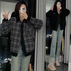 C907-P110麂皮绒两面穿外套女春秋2025年新款宽松美式夹克，男装夹克，星座911-2(原星座613-2）