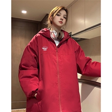 中性！冬季新款港风防水棉衣美式宽松情侣装棉服外套女23083-P118，女装棉衣/棉服，电商C213(原B265)